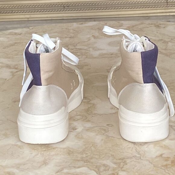 H&M X Good News Limited Edition High Top Sneakers Rare As New Condition - Picture 9 of 14